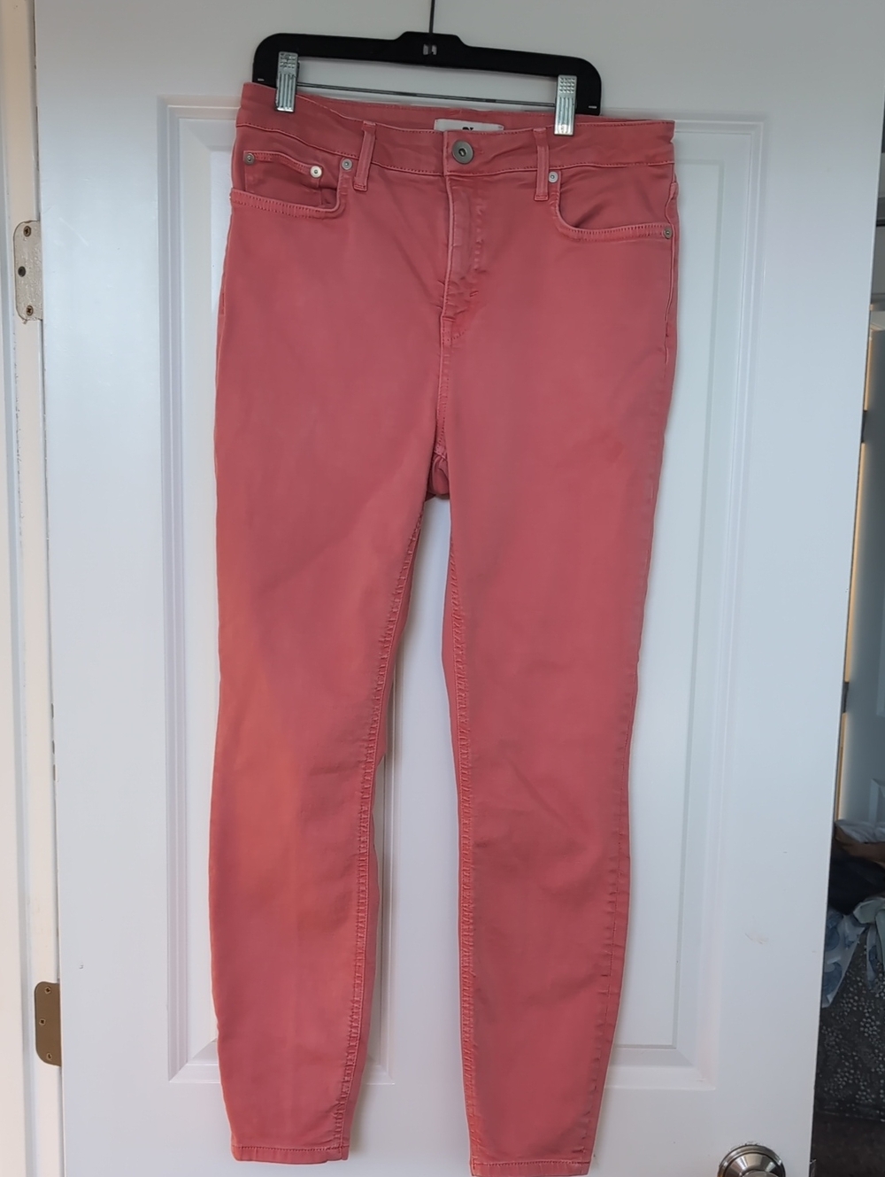 Vineyard Vines Coral Skinny Jeans